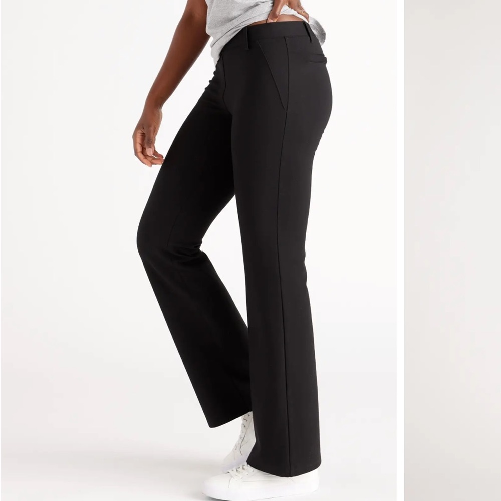 Quince Ultra-Stretch Ponte Bootcut Pant - Petite